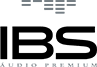 Logo IBS Áudio Premium versão escura