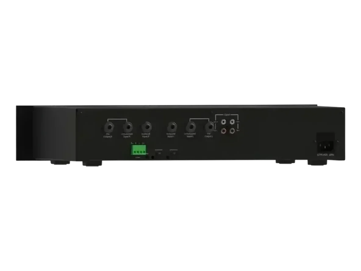 Amplificador PWM — traseira